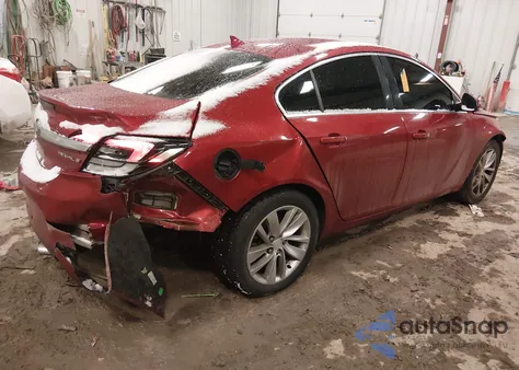 2014 Buick Regal Turbo from USA, damaged, VIN 2G4GK5EX2E9191635